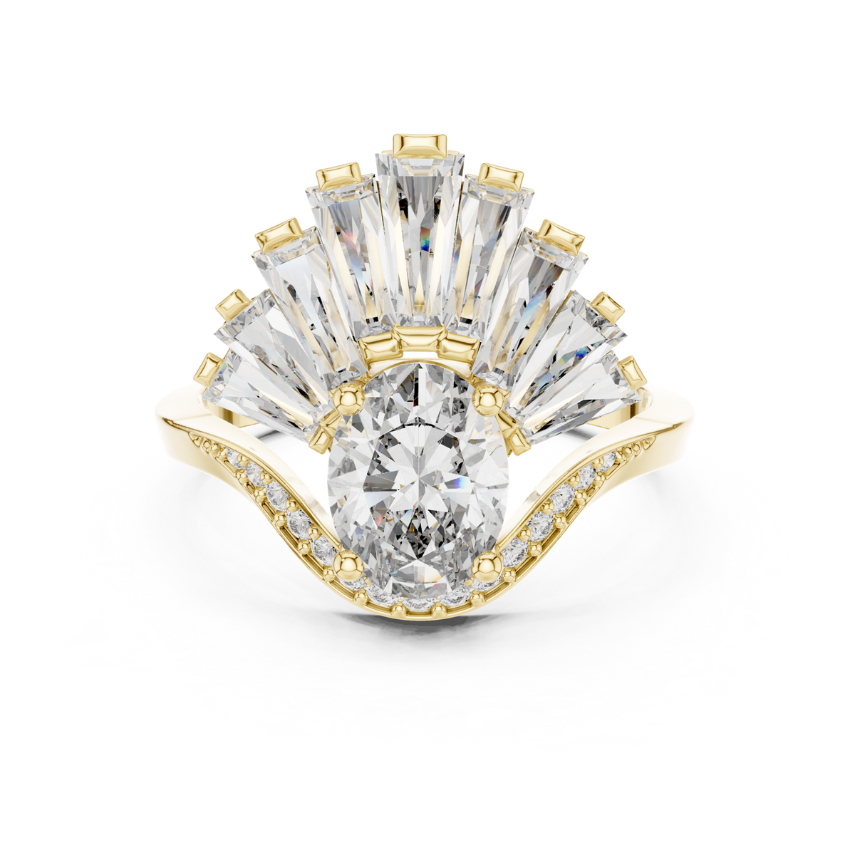 Gold Ring 00001L (41), Yellow Gold