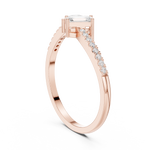 Gold Ring HLR-221, Rose Gold