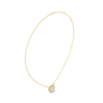 Gold Jewelry, Cushion center stone, Yellow Gold, view 1