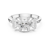 Gold Ring DDLR-509, White Gold, view 4