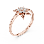 Gold Ring Ledis Ring, Rose Gold, view 2