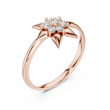 Gold Ring Ledis Ring, Rose Gold, view 2