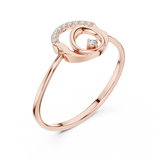 Gold Ring 1 (141), Rose Gold, view 2
