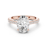 Gold Ring DDLR-729, Rose Gold