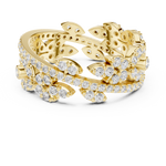 Gold Ring r45, Yellow Gold, view 4