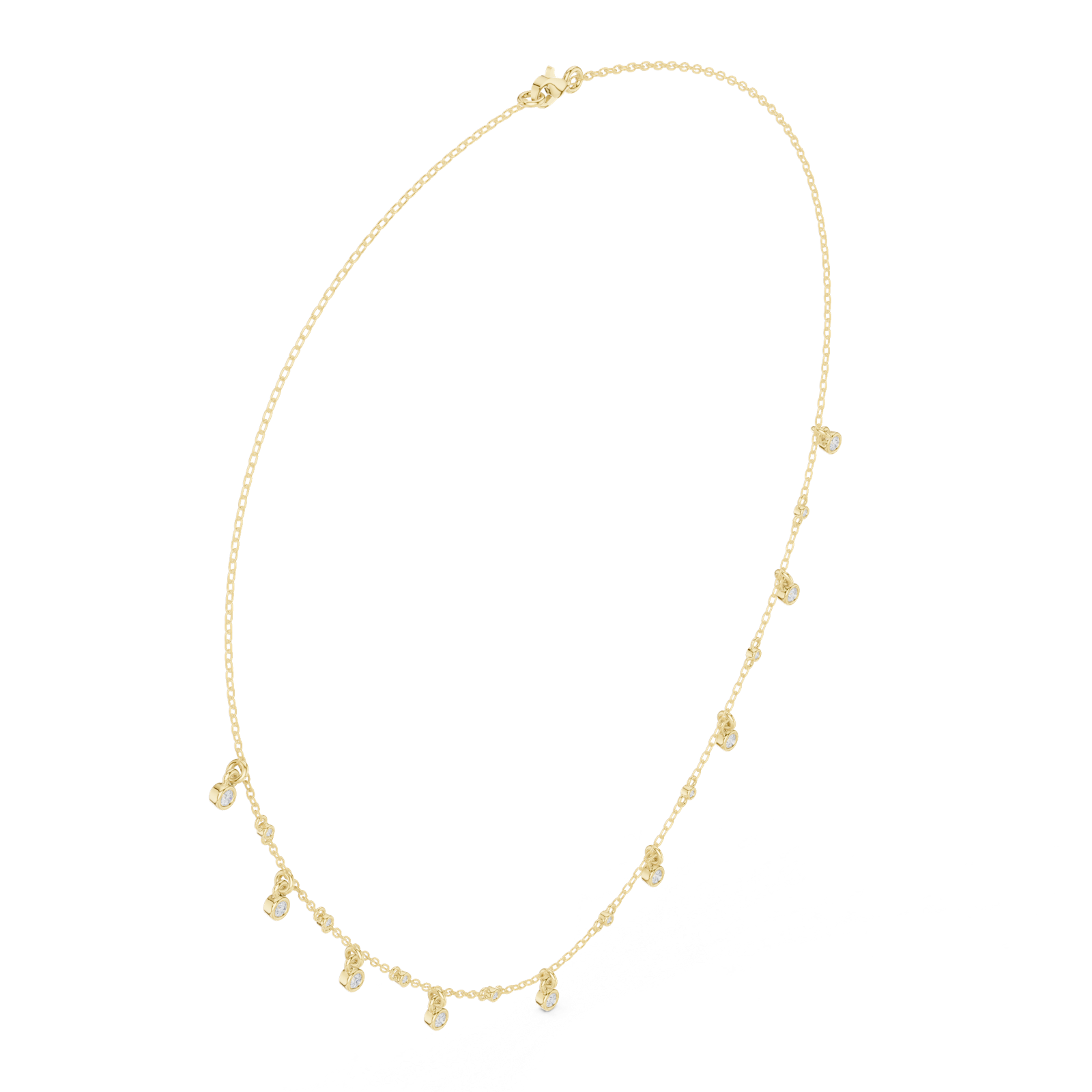 Gold Necklace SBWN (21), Yellow Gold, view 1
