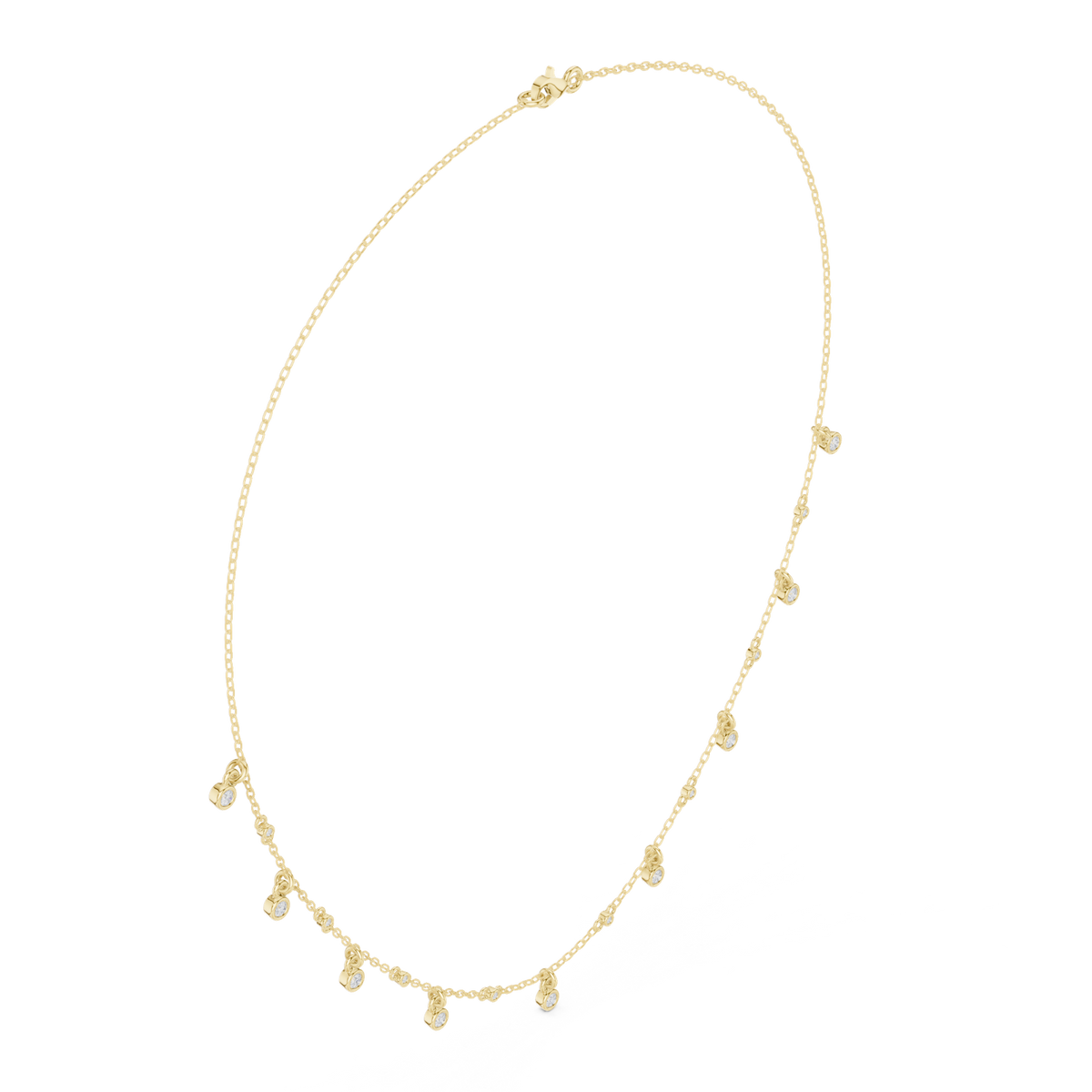 Gold Necklace SBWN (21), Yellow Gold, view 1