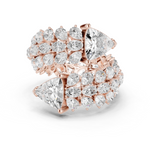 Gold Ring DDLR-845, Rose Gold