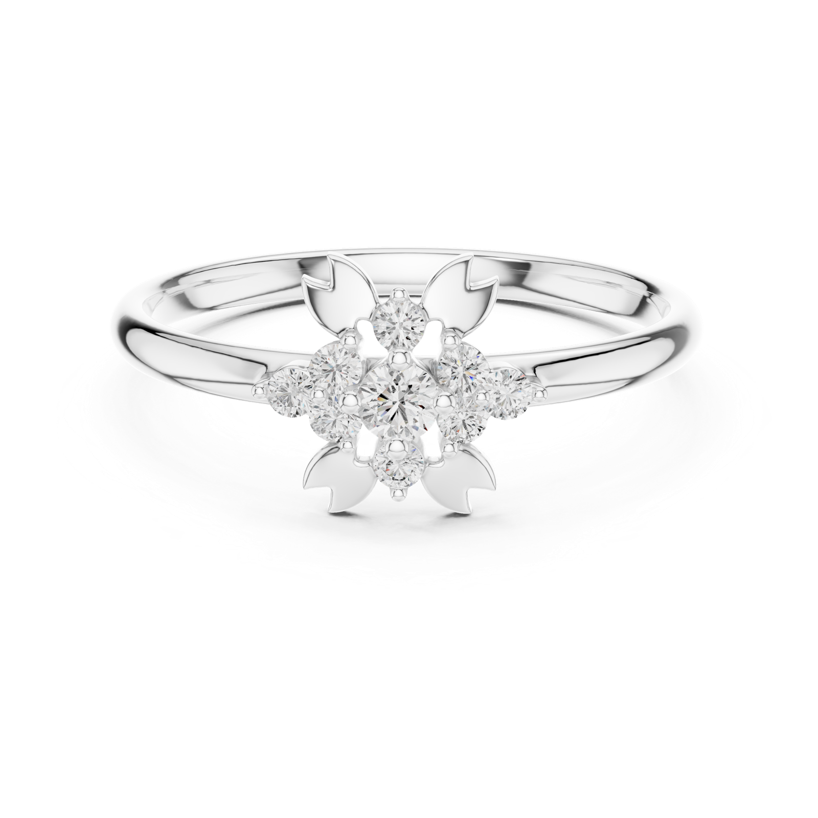Gold Ring 1 (347), White Gold