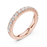 Gold Ring DDLR-597, Rose Gold, view 2