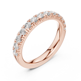 Gold Ring DDLR-597, Rose Gold, view 2