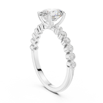 Gold Ring DDLR-1058, White Gold, view 1