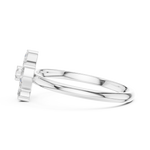 Gold Ring 1 (265), White Gold, view 3