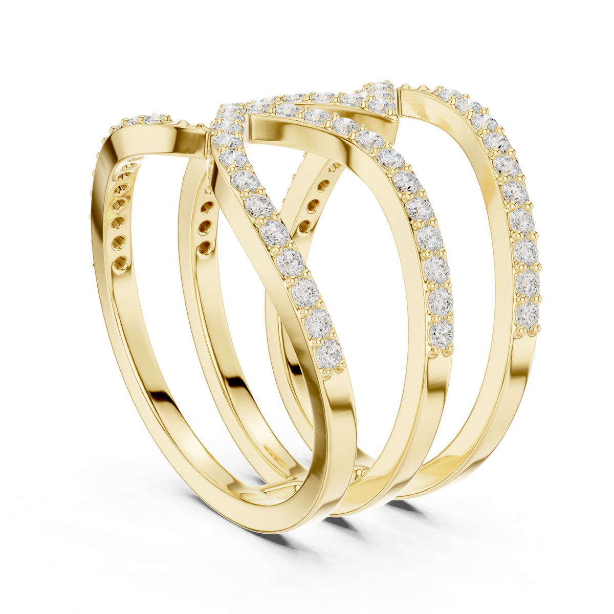 Gold Ring SBWR(34), Yellow Gold, view 1