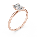 Gold Ring DDLR-1064, Rose Gold, view 2