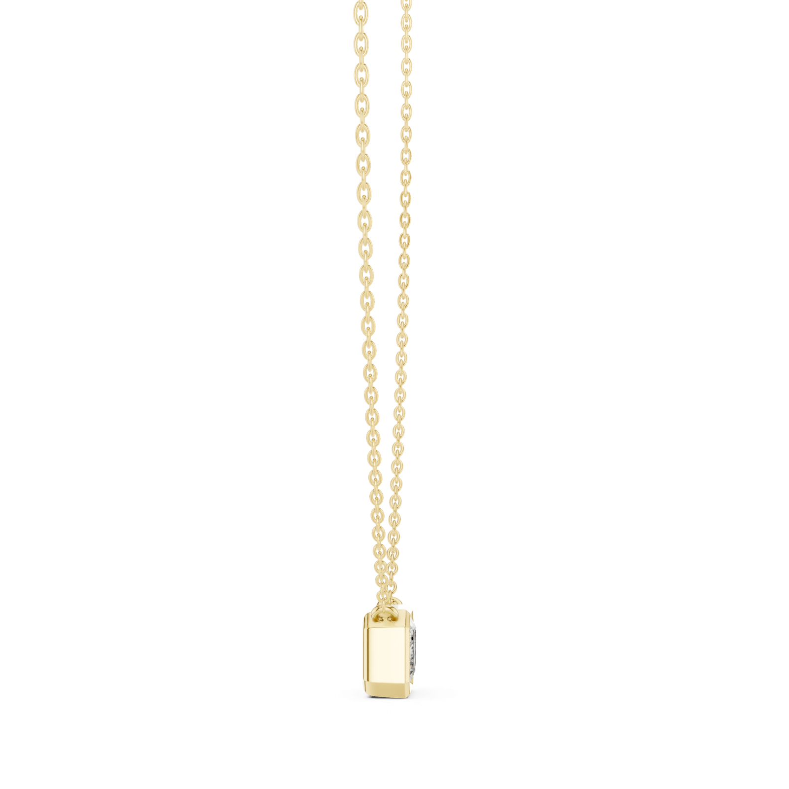 Gold Pendant GPD-0078, Yellow Gold, view 3