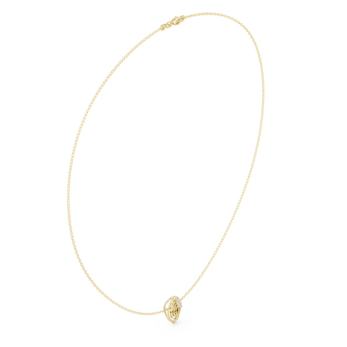Gold Necklace SBWN (44), Yellow Gold, view 1