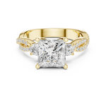 Gold Ring DDLR-1038, Yellow Gold