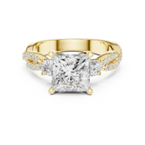 Gold Ring DDLR-1038, Yellow Gold