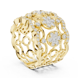 Gold Ring DDLR-818, Yellow Gold, view 1