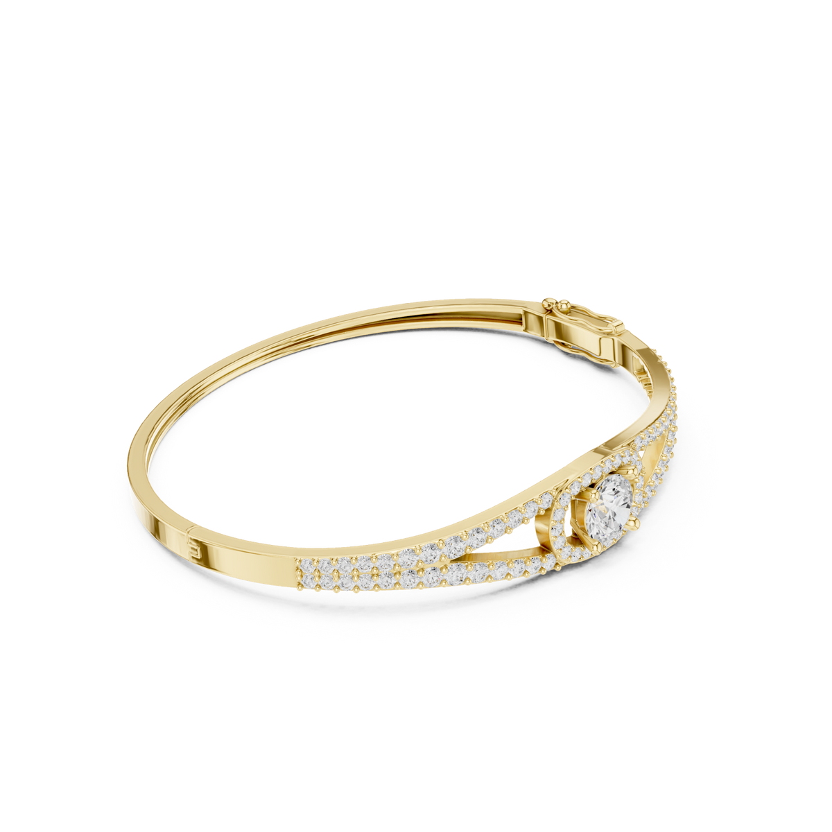 Gold Bracelet SBWB (8), Yellow Gold, view 1