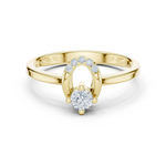 Gold Ring DDLR-840, Yellow Gold