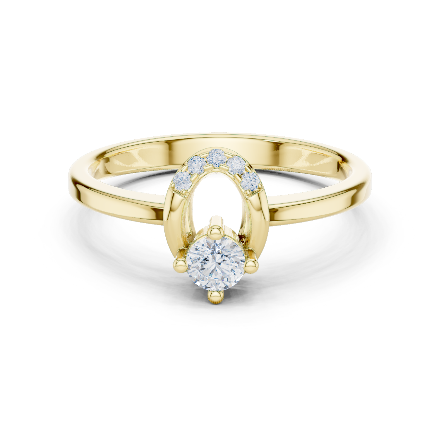 Gold Ring DDLR-840, Yellow Gold