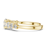 Gold Ring DDLR-681, Yellow Gold, view 3