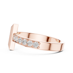Gold Ring SBMR(3), Rose Gold, view 3