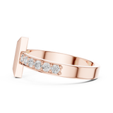 Gold Ring SBMR(3), Rose Gold, view 3