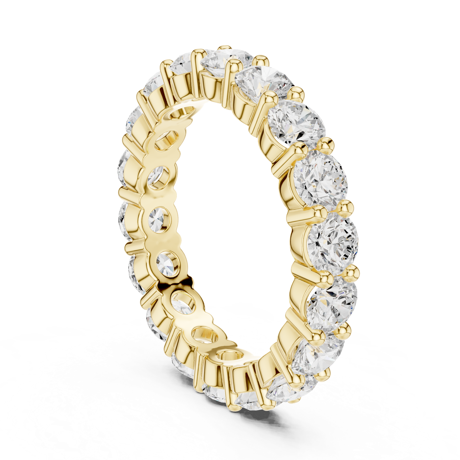 Gold Ring DDLR-691, Yellow Gold, view 1