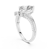Gold Ring DDLR-059, White Gold