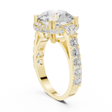 Gold Ring DDLR-354, Yellow Gold, view 1