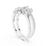 Gold Ring LR-01 (80), White Gold