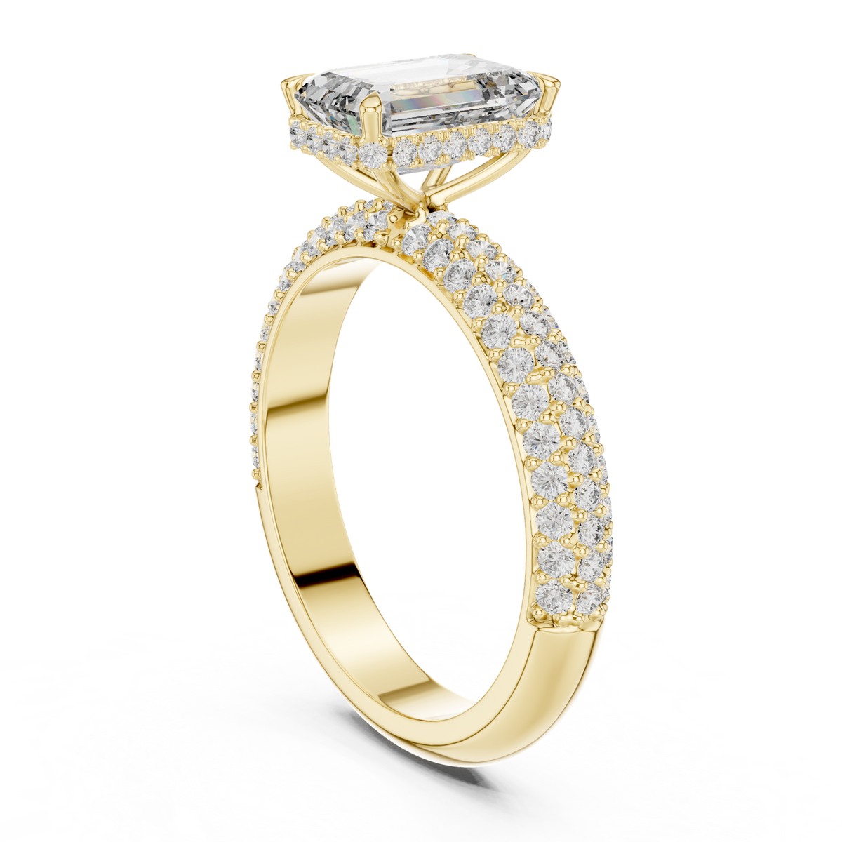 Gold Pendant 9-10035L_SS8, Yellow Gold, view 1