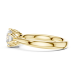 Gold Ring DDLR-562, Yellow Gold, view 3
