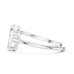 Gold Ring 12-10064@L, White Gold, view 3