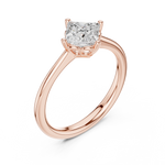 Gold Ring DDLR-570, Rose Gold, view 2
