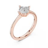 Gold Ring DDLR-570, Rose Gold, view 2