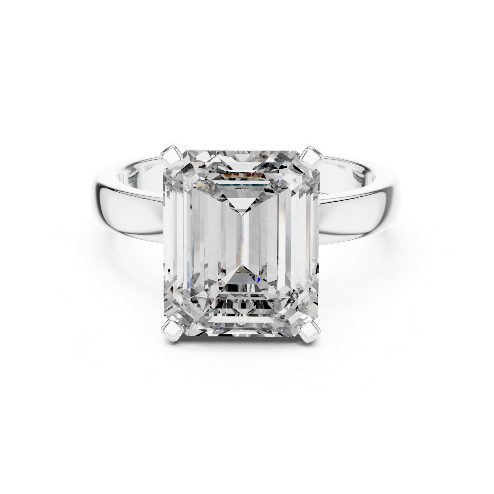 Gold Ring DDLR-069, White Gold