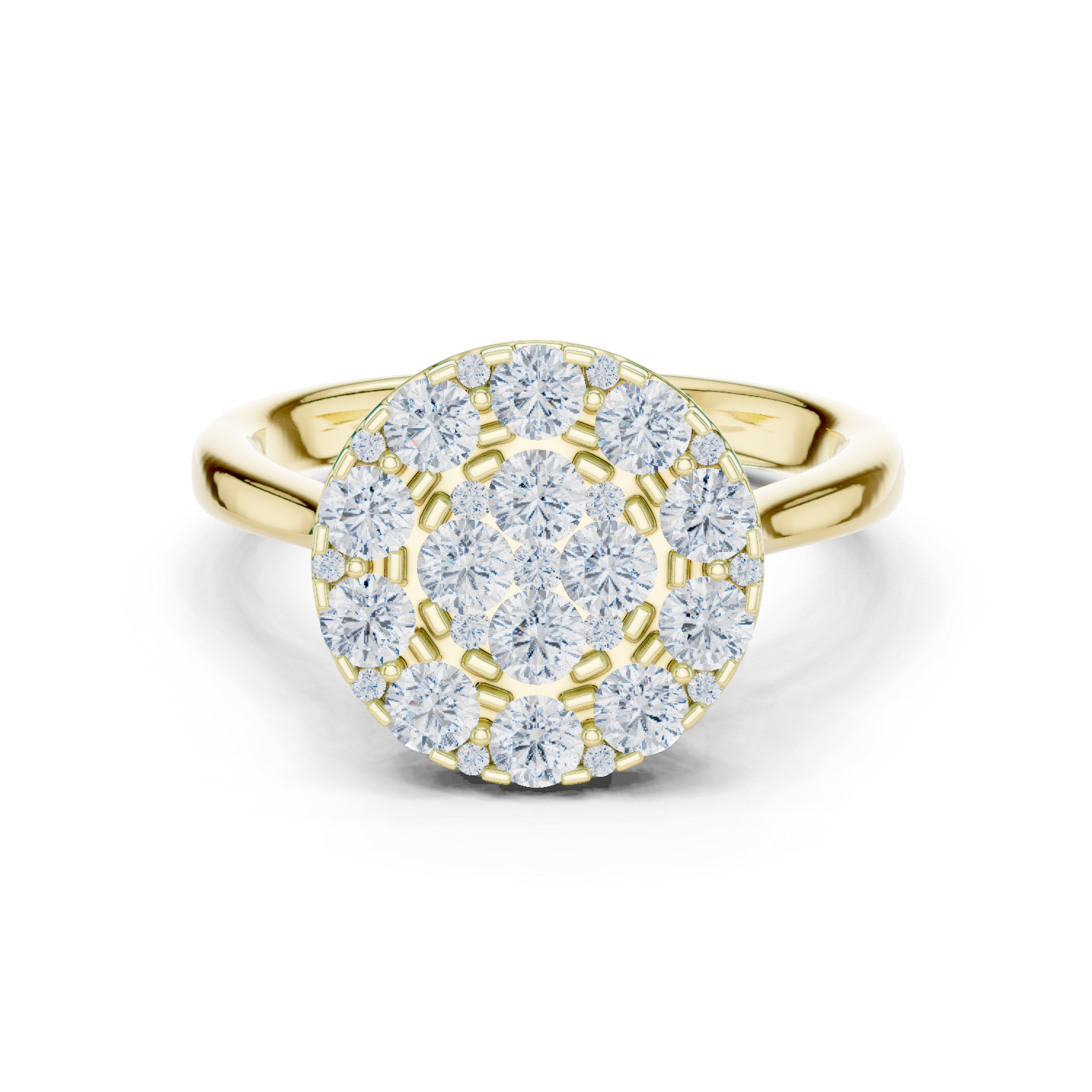 Gold Ring DDLR-781, Yellow Gold