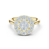 Gold Ring DDLR-781, Yellow Gold