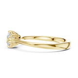 Gold Ring DDLR-554, Yellow Gold, view 3
