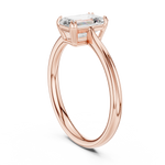 Gold Ring DDLR-802, Rose Gold, view 1