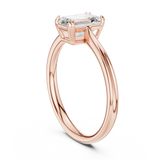 Gold Ring DDLR-802, Rose Gold, view 1