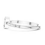 Gold Ring ALR-171, White Gold, view 3