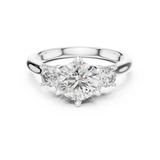 Gold Ring DDLR-041, White Gold