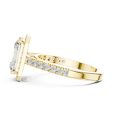 Gold Ring DDLR-202, Yellow Gold, view 3