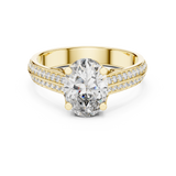 Gold Ring DDLR-192, Yellow Gold, view 4