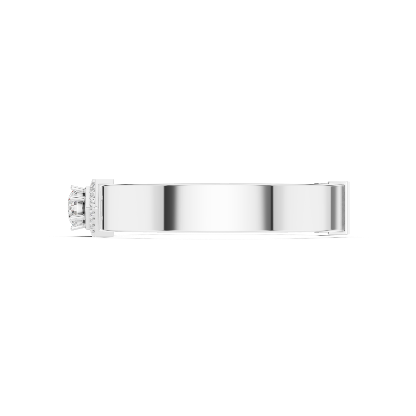 Gold Bracelet SBMB (6), White Gold, view 3